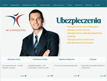 Tablet Screenshot of ak-consulting.pl